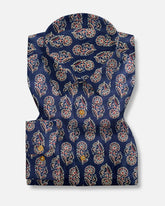 Rajwadi Blue Buti - Jaipuri Crown